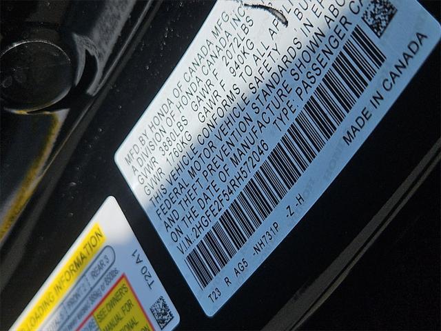 used 2024 Honda Civic car, priced at $24,987