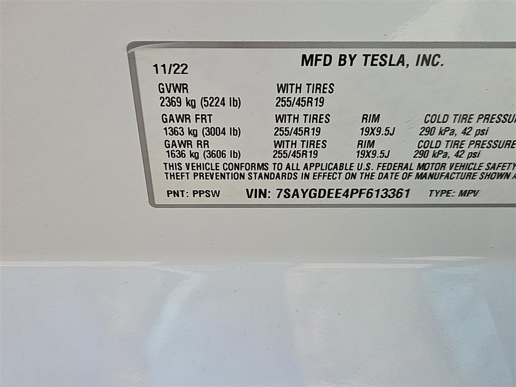 used 2023 Tesla Model Y car, priced at $28,987