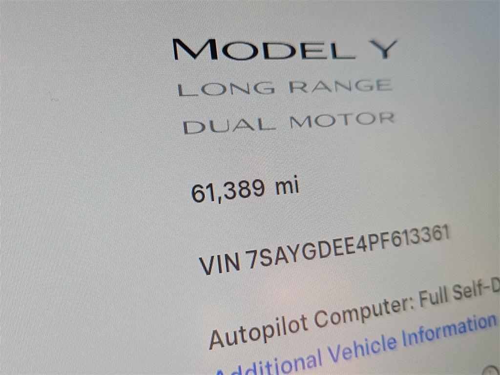 used 2023 Tesla Model Y car, priced at $28,987