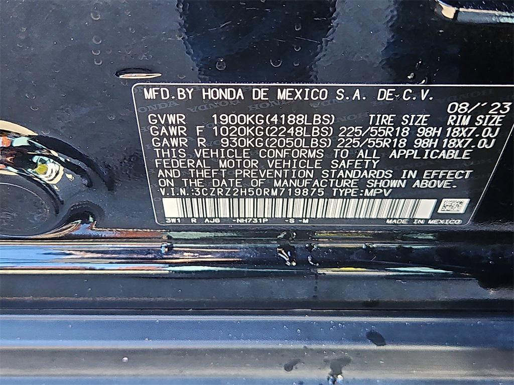 used 2024 Honda HR-V car, priced at $25,487