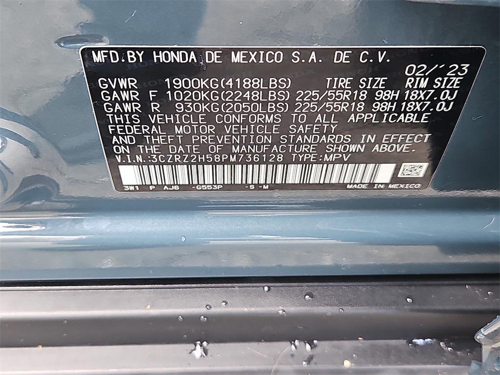 used 2023 Honda HR-V car, priced at $25,798