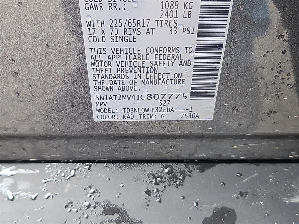 used 2018 Nissan Rogue car, priced at $15,987