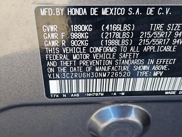 used 2022 Honda HR-V car, priced at $21,987