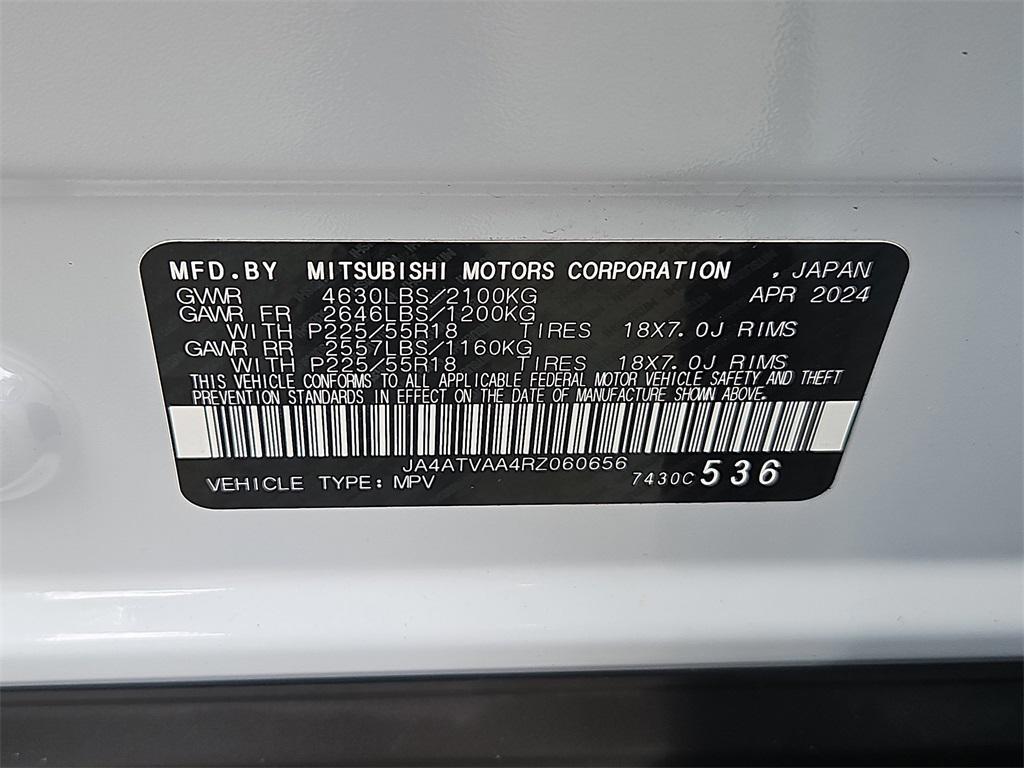 used 2024 Mitsubishi Eclipse Cross car, priced at $20,987