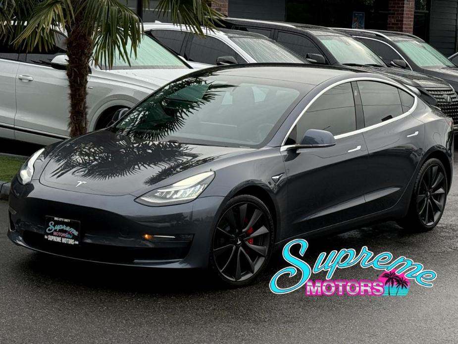 used 2020 Tesla Model 3 car, priced at $27,999