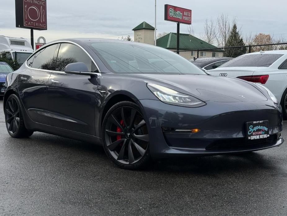 used 2020 Tesla Model 3 car, priced at $27,999