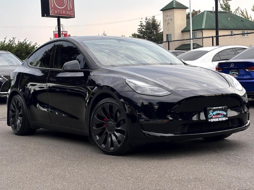 used 2023 Tesla Model Y car, priced at $33,450