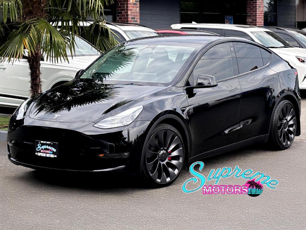 used 2023 Tesla Model Y car, priced at $33,450