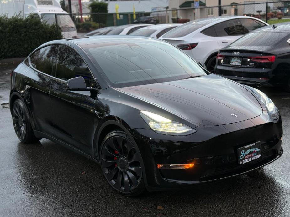 used 2022 Tesla Model Y car, priced at $32,848