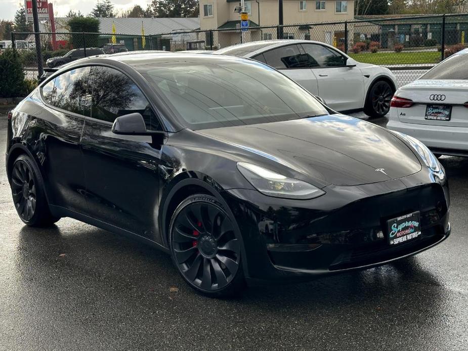 used 2022 Tesla Model Y car, priced at $32,848