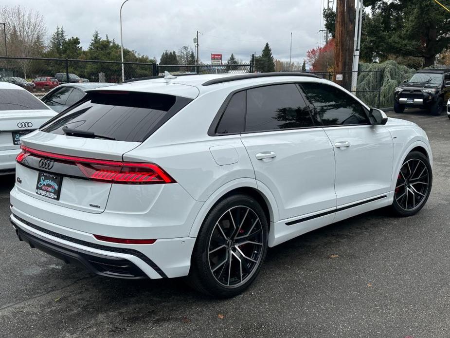 used 2022 Audi Q8 car, priced at $59,991