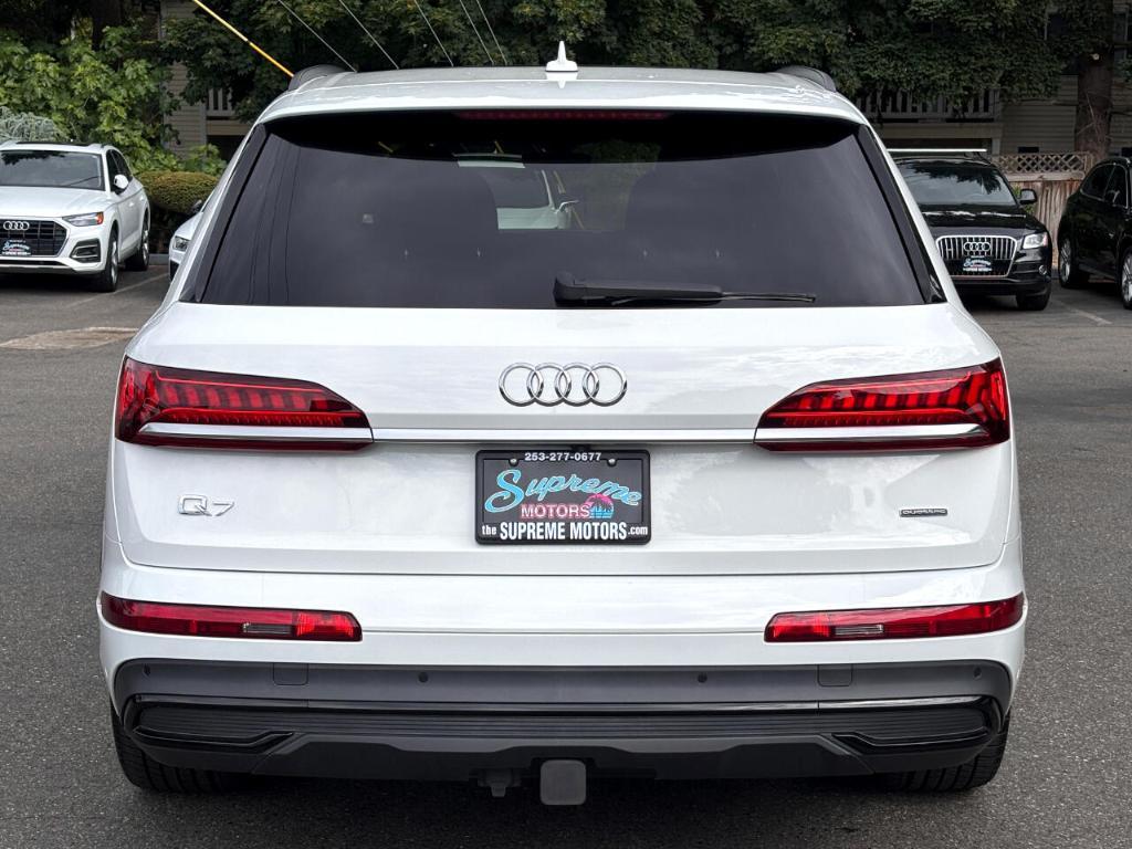 used 2020 Audi Q7 car, priced at $42,750