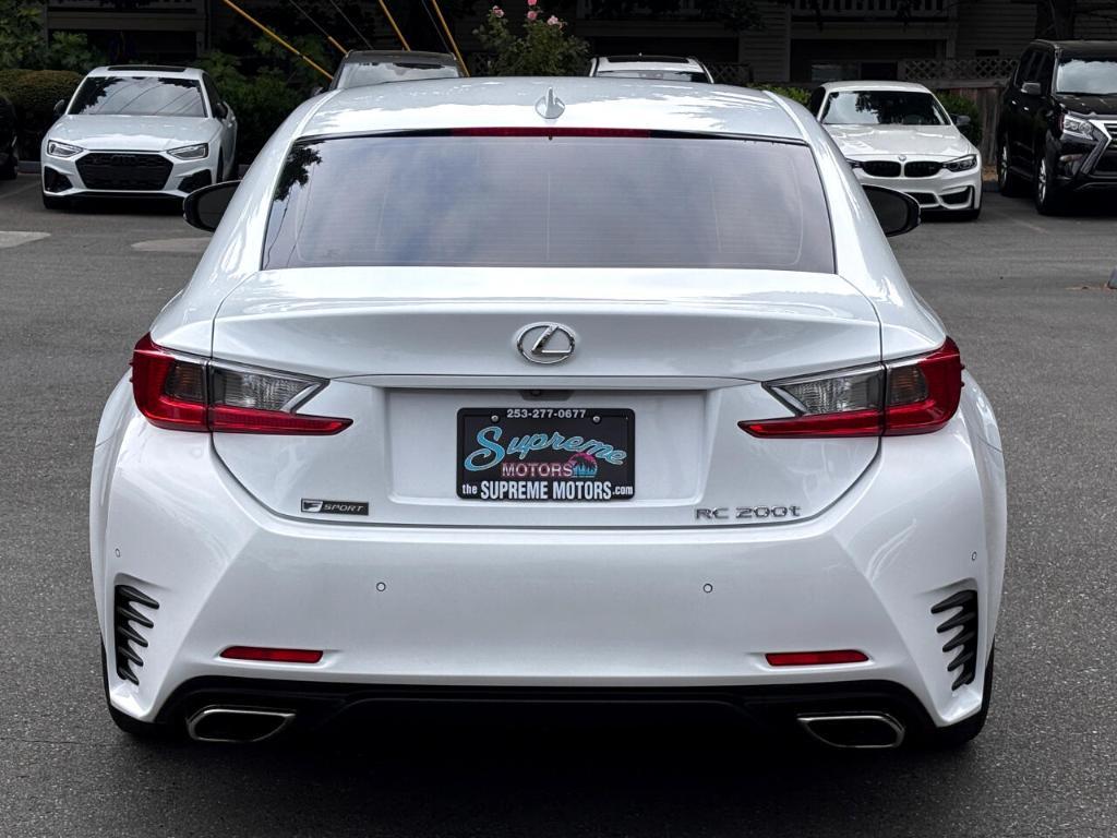 used 2016 Lexus RC 200t car, priced at $23,510