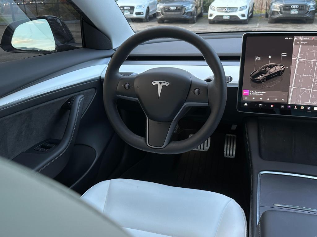 used 2023 Tesla Model 3 car, priced at $33,415