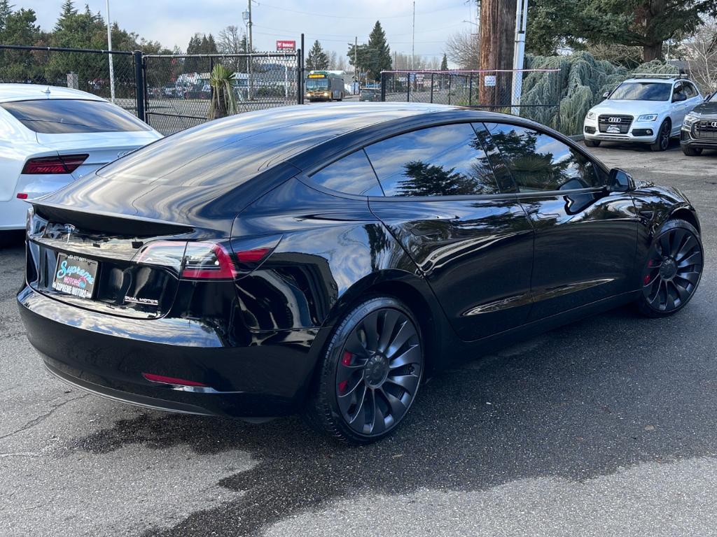 used 2023 Tesla Model 3 car, priced at $33,415