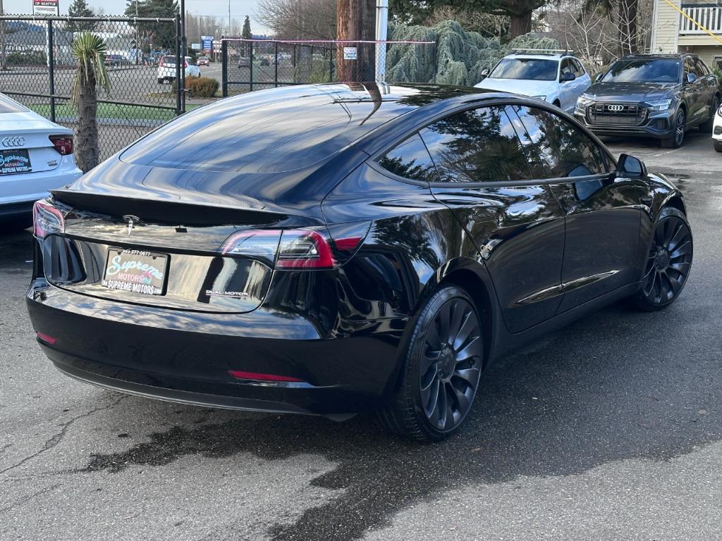 used 2023 Tesla Model 3 car, priced at $33,415