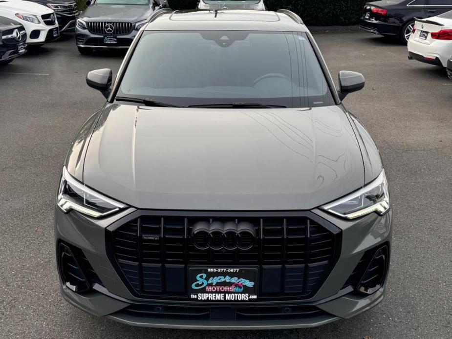 used 2022 Audi Q3 car, priced at $27,750