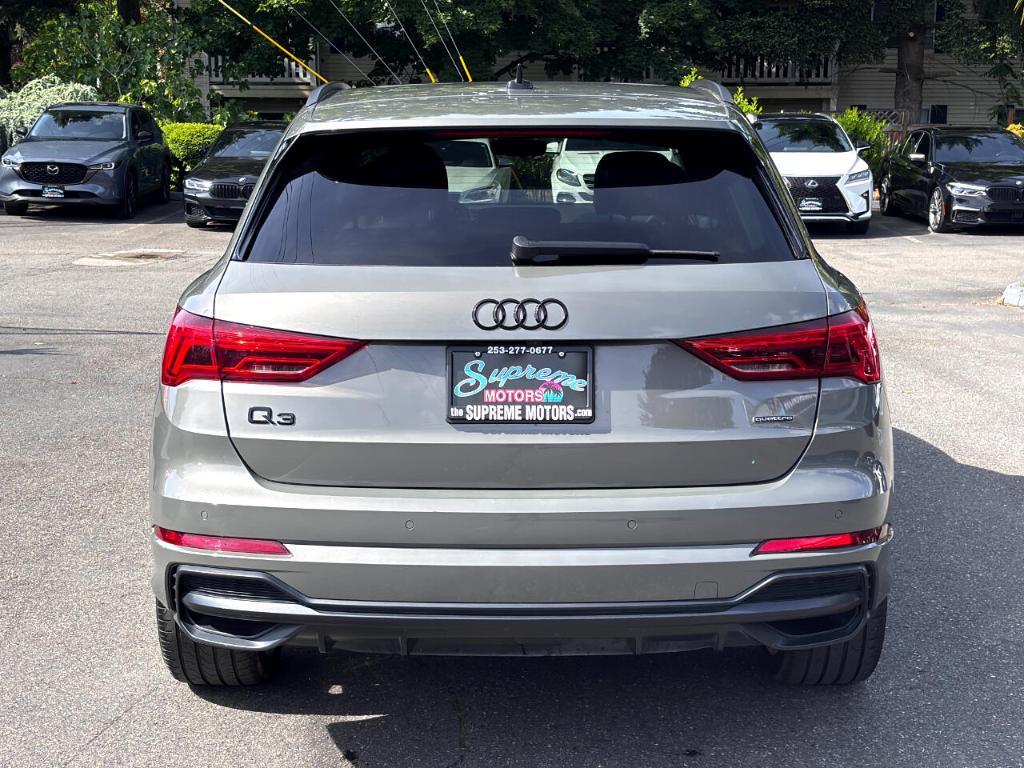 used 2021 Audi Q3 car, priced at $26,990