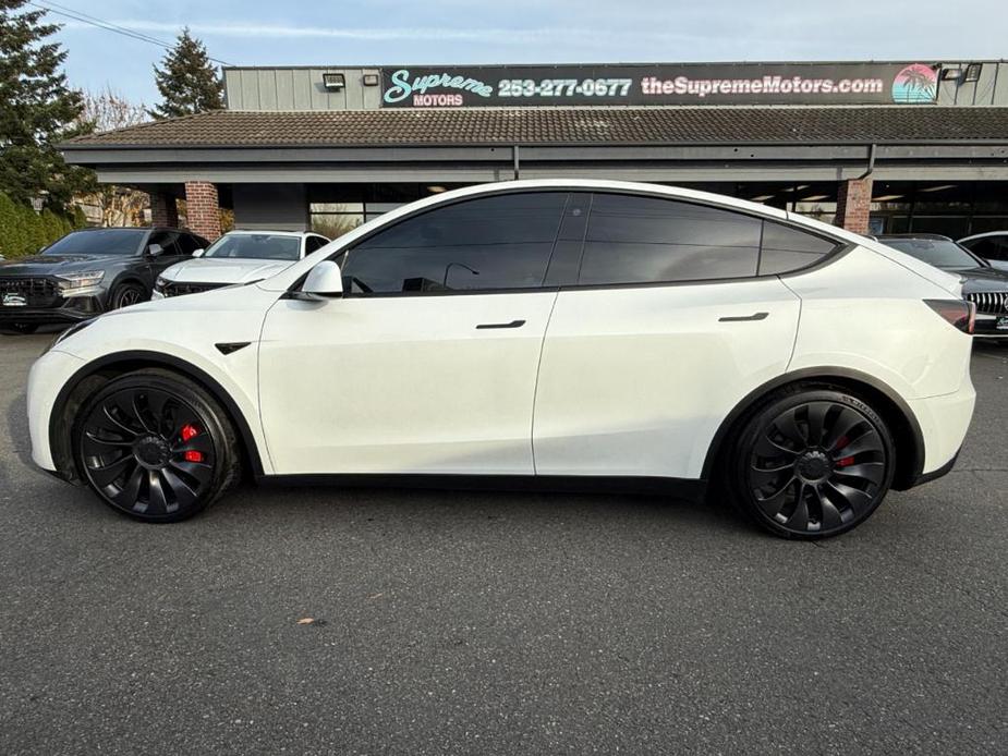 used 2022 Tesla Model Y car, priced at $34,498