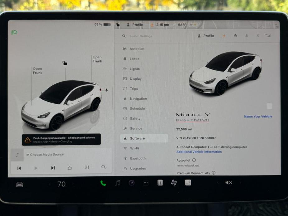 used 2022 Tesla Model Y car, priced at $34,498