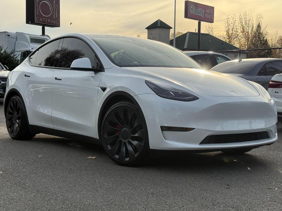 used 2022 Tesla Model Y car, priced at $34,498