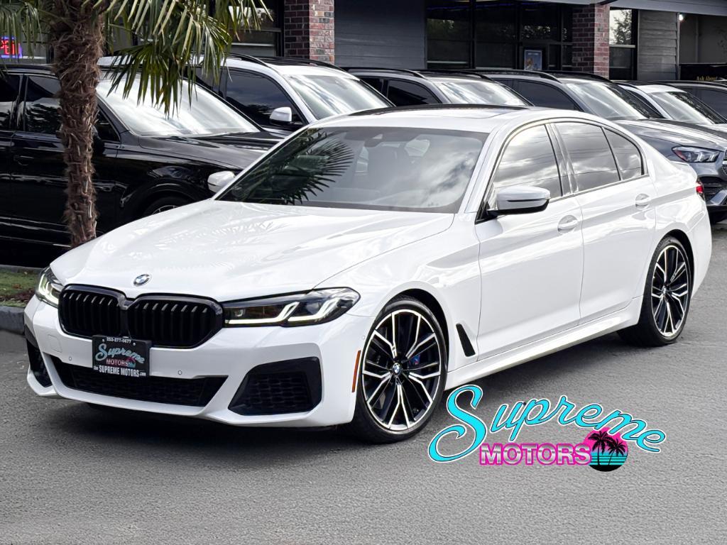 used 2021 BMW M550 car, priced at $43,645