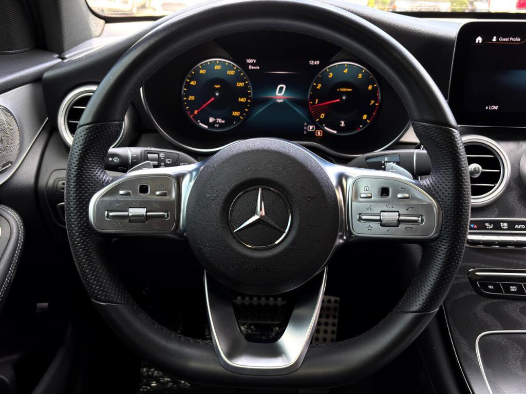 used 2021 Mercedes-Benz GLC 300 car, priced at $27,150