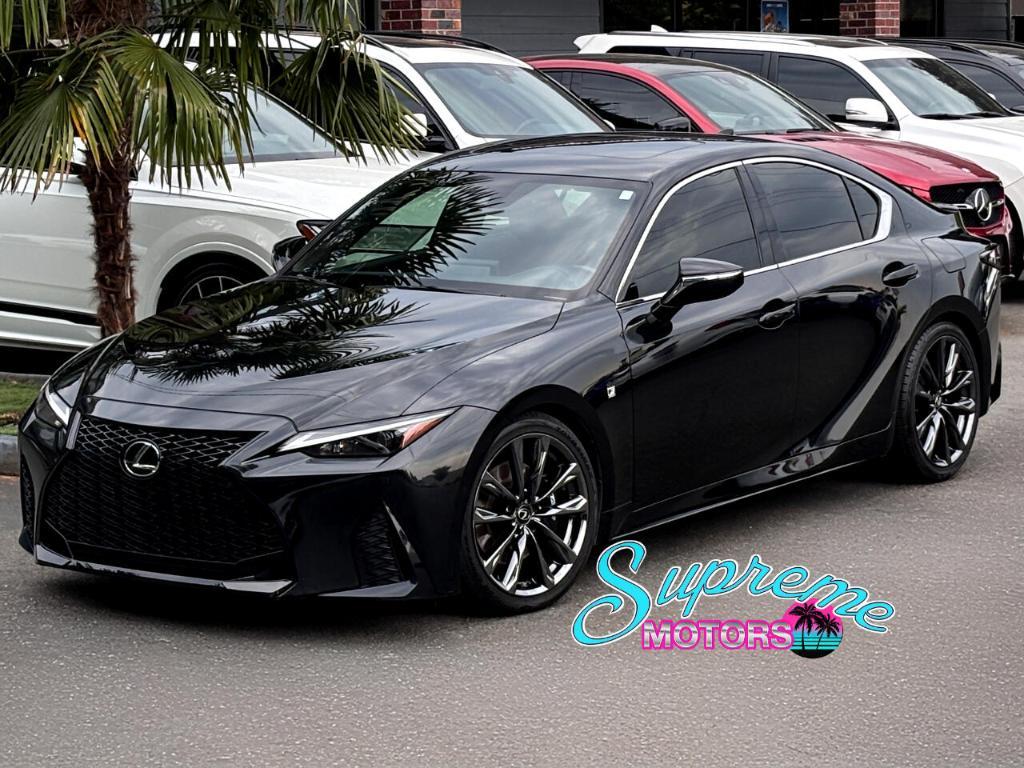 used 2022 Lexus IS 350 car, priced at $36,750