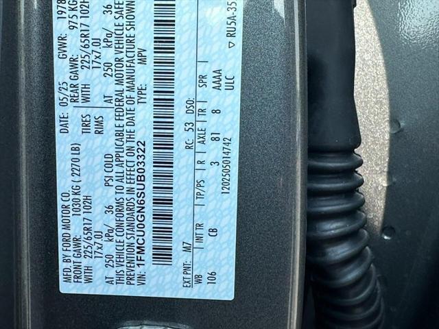new 2025 Ford Escape car, priced at $29,382