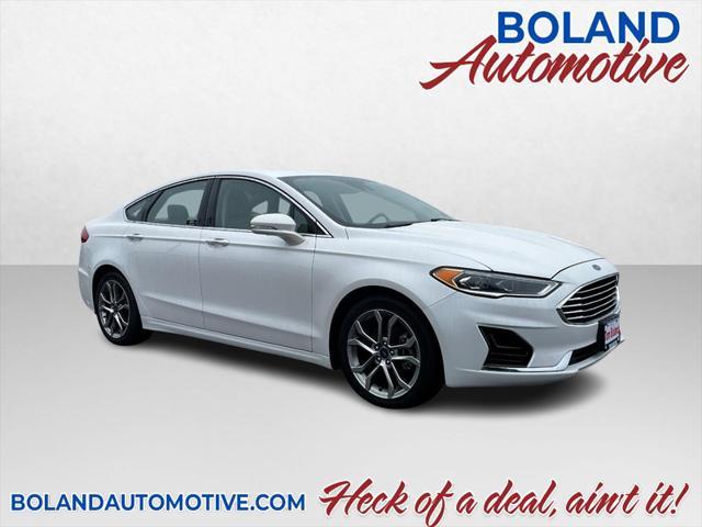 used 2019 Ford Fusion car, priced at $15,890