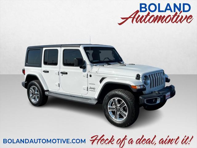 used 2019 Jeep Wrangler Unlimited car, priced at $29,455