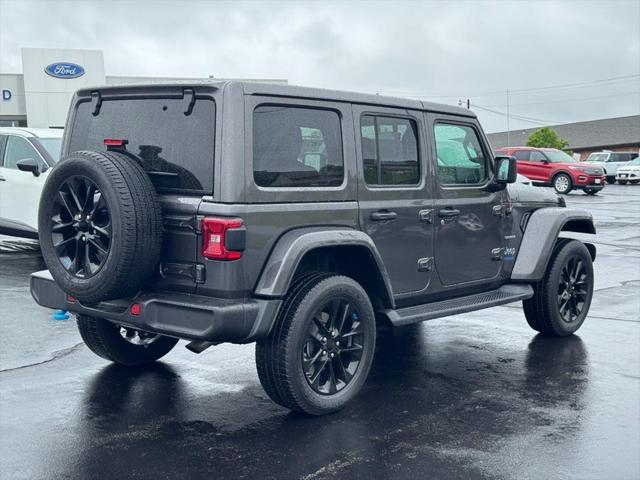 used 2022 Jeep Wrangler Unlimited 4xe car, priced at $35,987