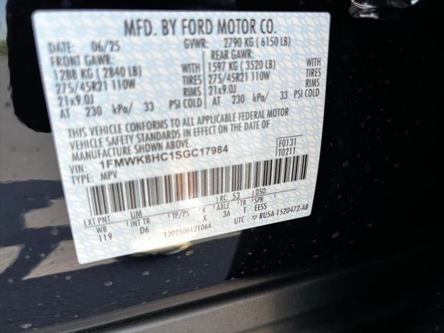 new 2025 Ford Explorer car, priced at $55,774