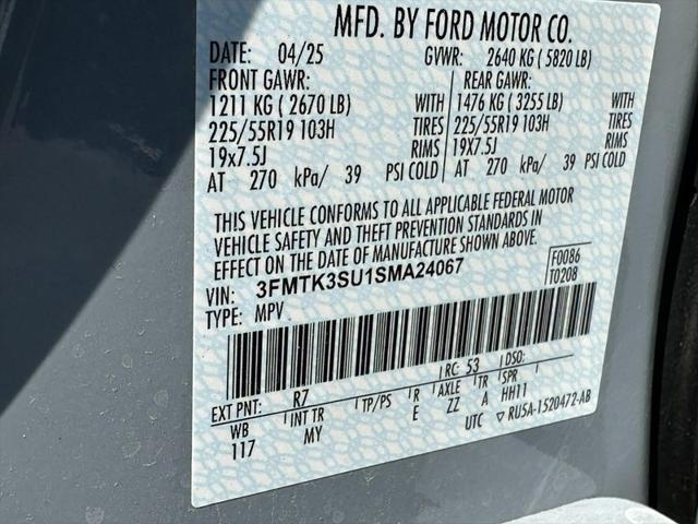new 2025 Ford Mustang Mach-E car, priced at $46,433