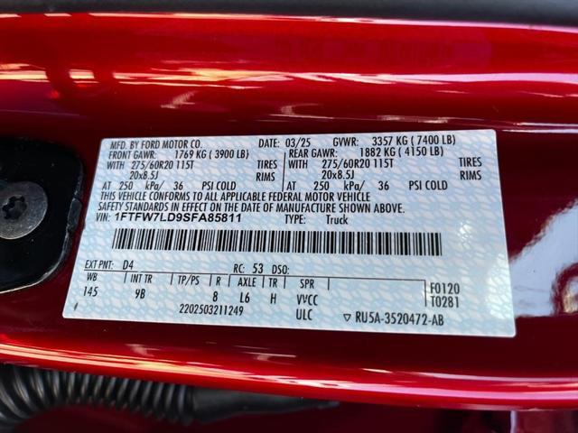 new 2025 Ford F-150 car, priced at $75,032