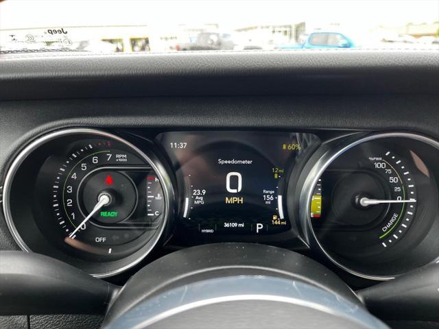 used 2022 Jeep Wrangler Unlimited 4xe car, priced at $34,990