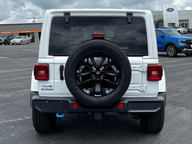 used 2022 Jeep Wrangler Unlimited 4xe car, priced at $34,990