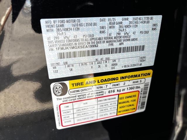 new 2025 Ford Expedition Max car, priced at $93,900