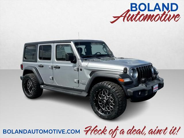 used 2019 Jeep Wrangler Unlimited car, priced at $23,985