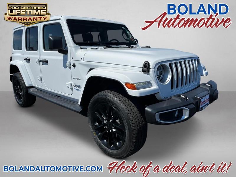 used 2021 Jeep Wrangler Unlimited 4xe car, priced at $42,490