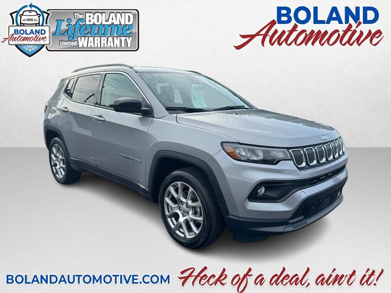 used 2022 Jeep Compass car, priced at $25,870