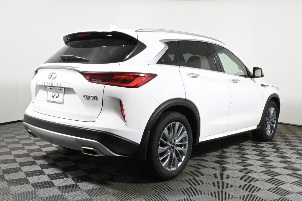 new 2025 INFINITI QX50 car, priced at $46,769