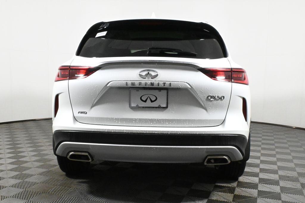 new 2025 INFINITI QX50 car, priced at $46,581