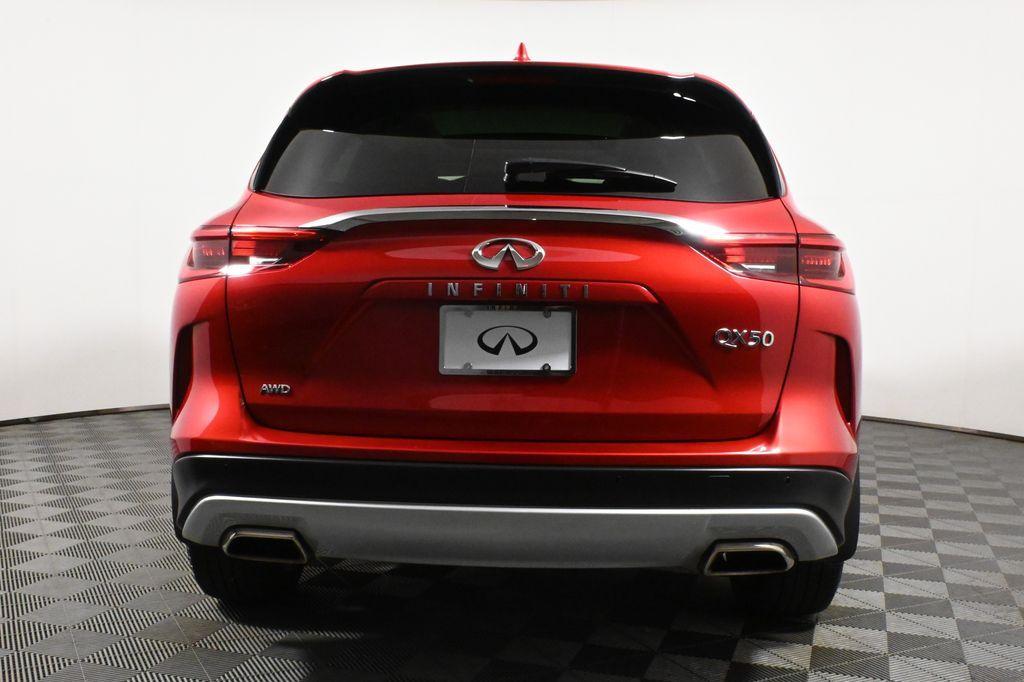 used 2023 INFINITI QX50 car, priced at $39,979