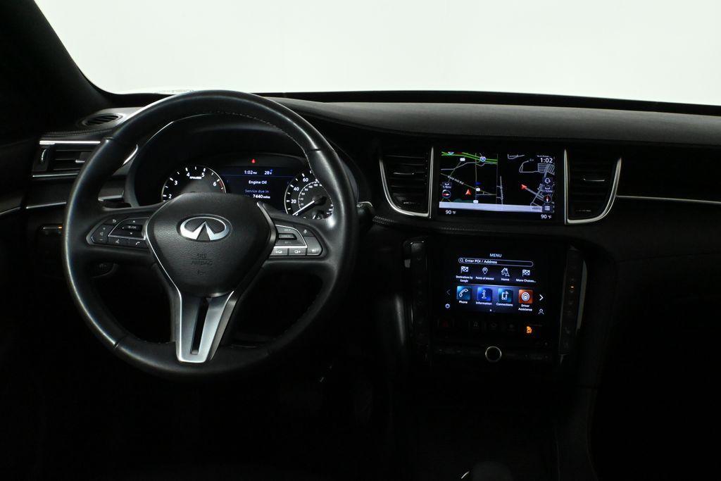 used 2022 INFINITI QX55 car, priced at $33,979