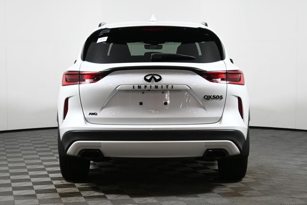 used 2025 INFINITI QX50 car, priced at $44,979
