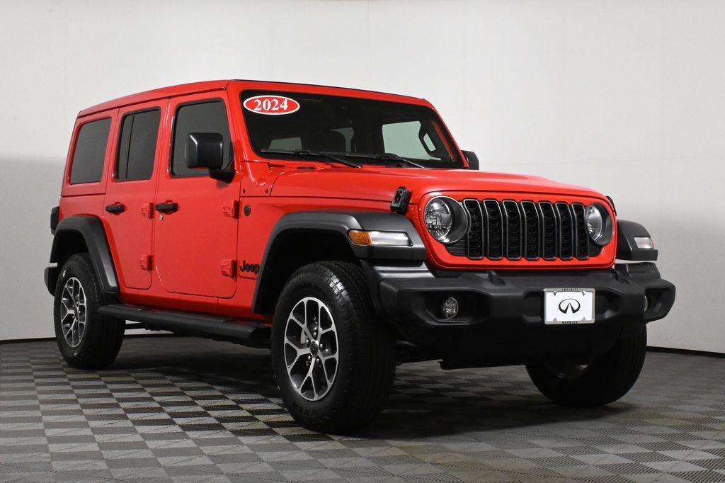 used 2024 Jeep Wrangler car, priced at $39,979