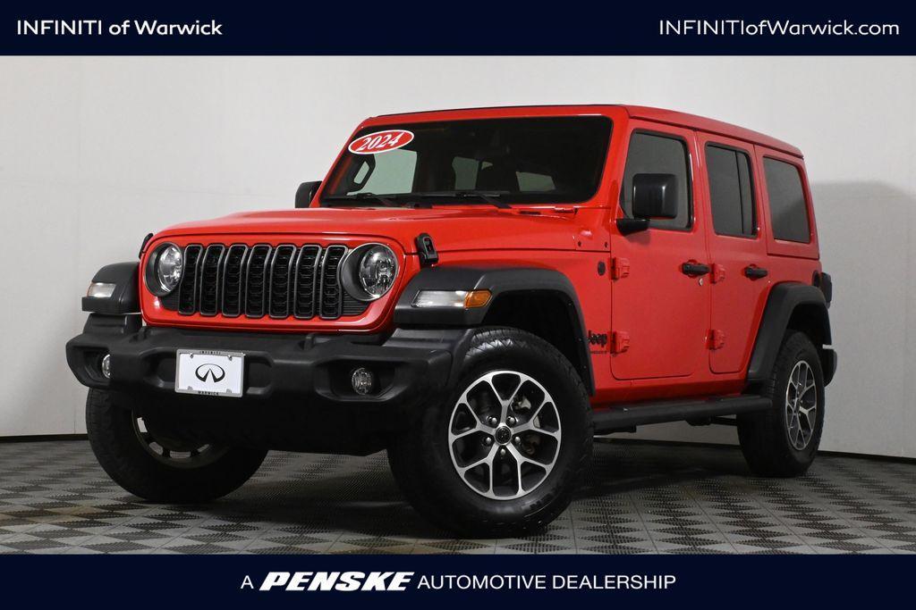 used 2024 Jeep Wrangler car, priced at $40,979