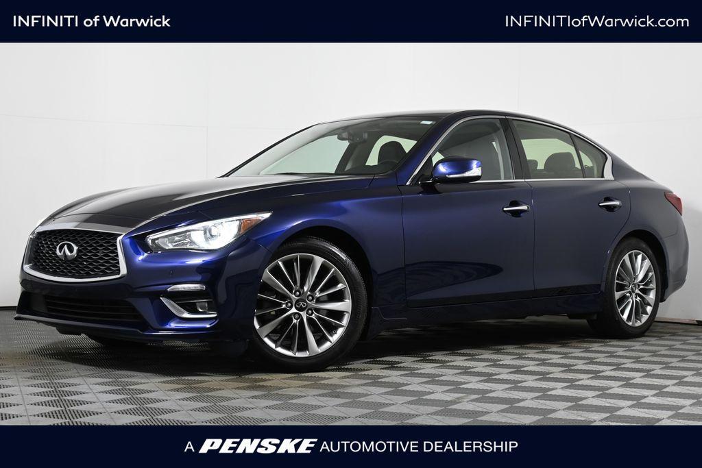 used 2022 INFINITI Q50 car, priced at $27,979