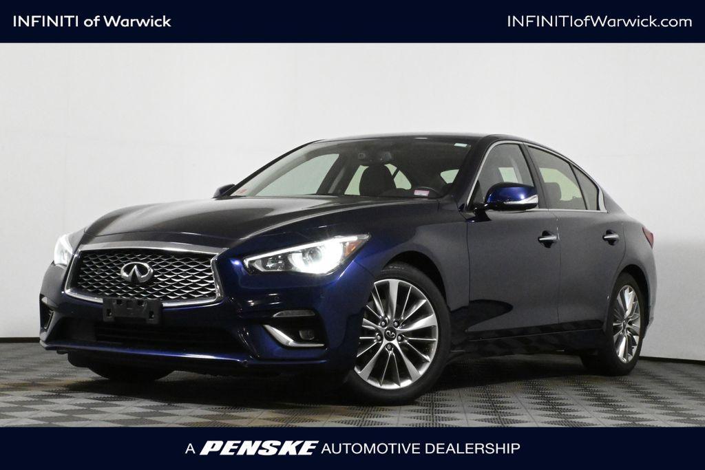 used 2022 INFINITI Q50 car, priced at $28,979
